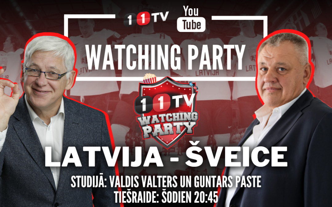 🔴 LATVIJA-ŠVEICE | Watching Party ar Ģenerāli un Guntaru Pasti