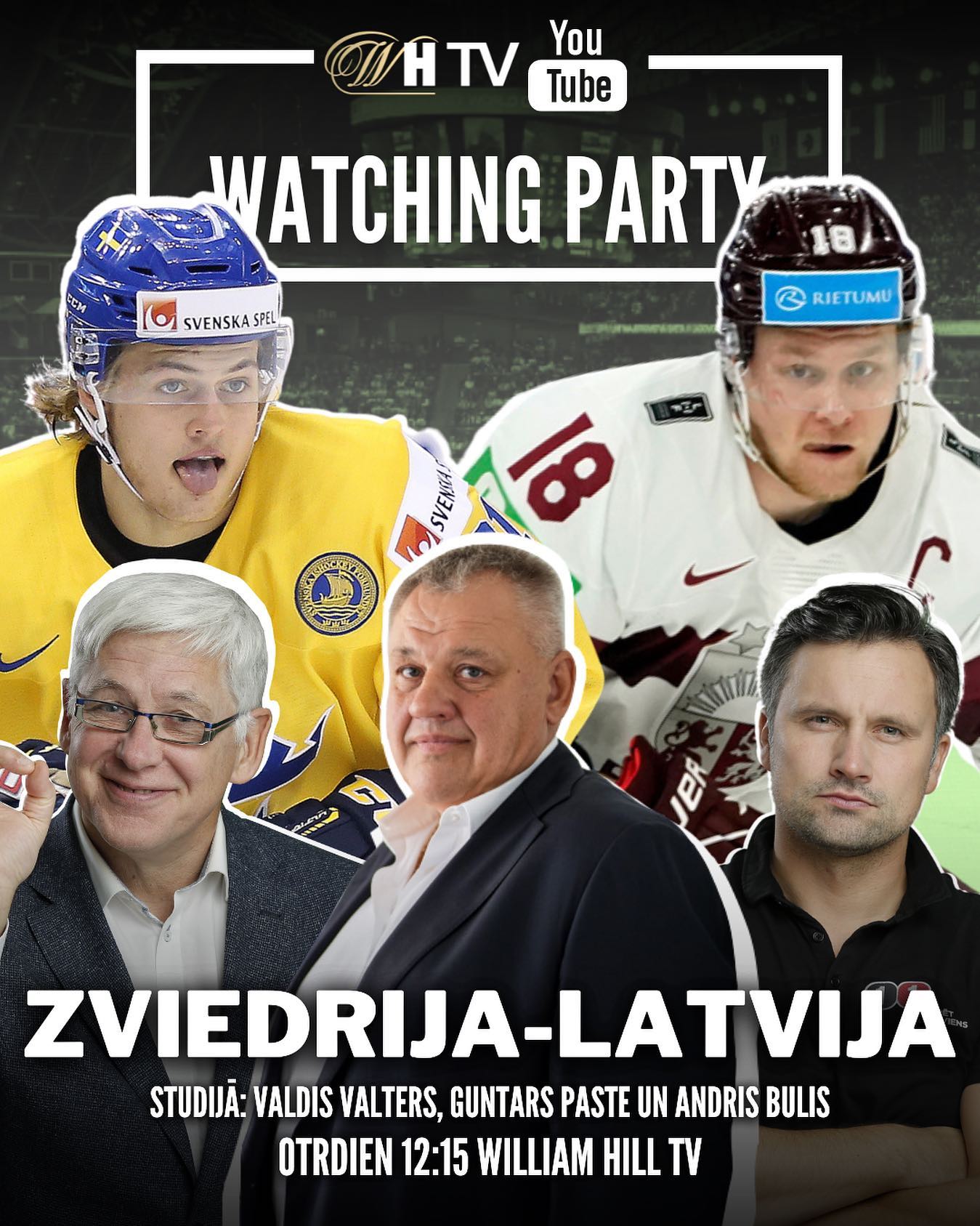 BŪT VAI NEBŪT LATVIJAI 1/4 FINĀLĀ?🇱🇻Skatamies kopā Latvijas izlases spēli rīt 12:15 William Hill TV!