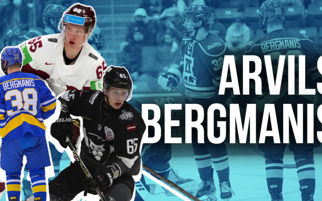 Arvils Bergmanis par NCAA hokeju Aļaskā un Latvijas hokeja izlasi