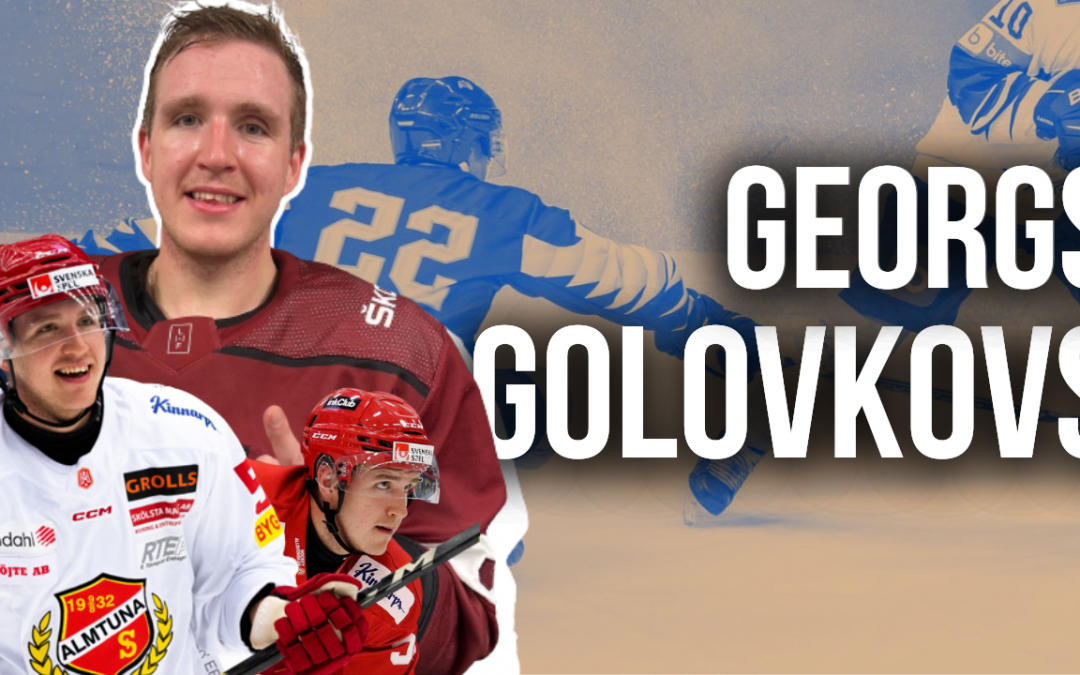 Georgs Golovkovs par zviedru hokeju, sarežģīto karjeras sākumu, celtniecību un Latvijas izlasi